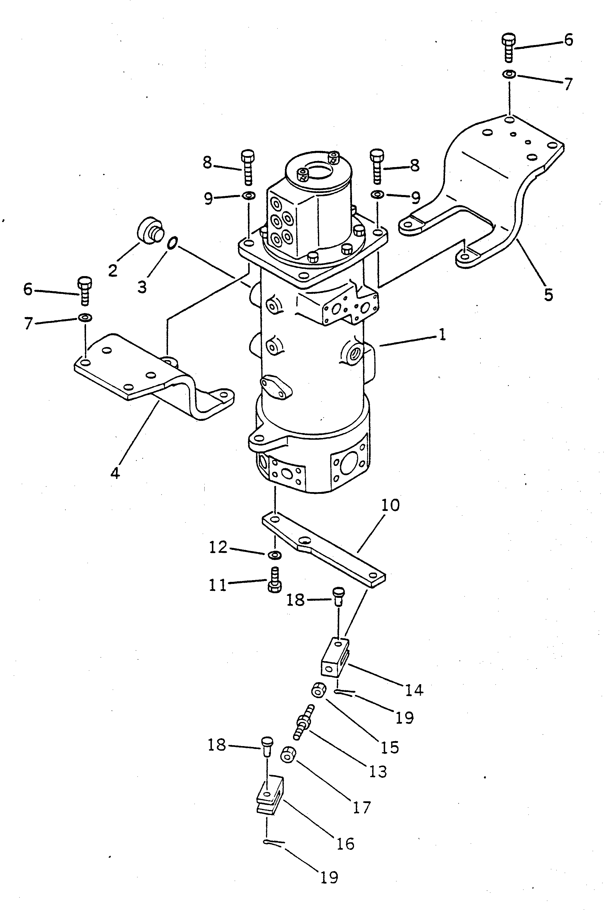 Пластина 23S-60-14121 KOMATSU