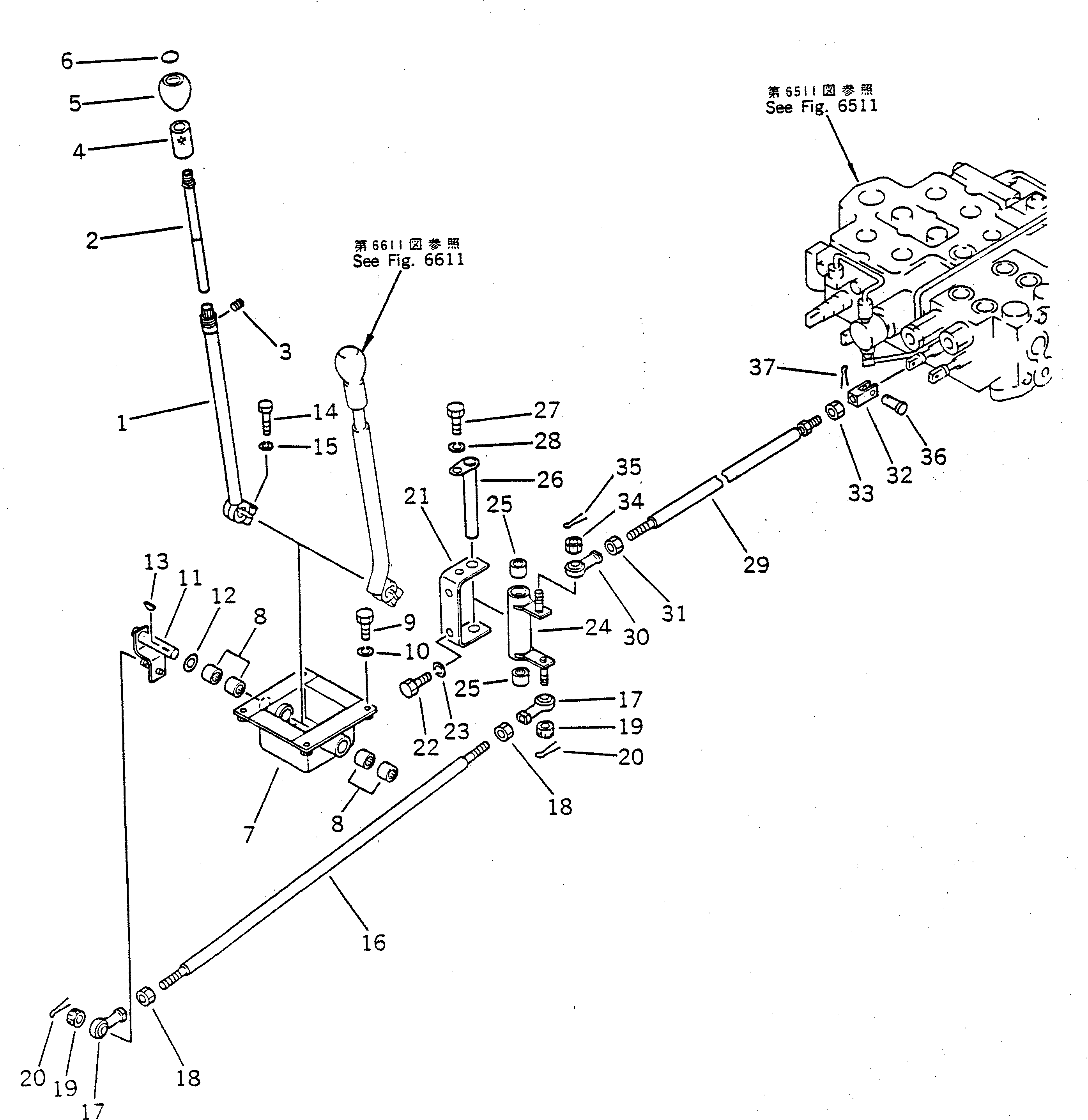 Палец 23S-43-12141 KOMATSU
