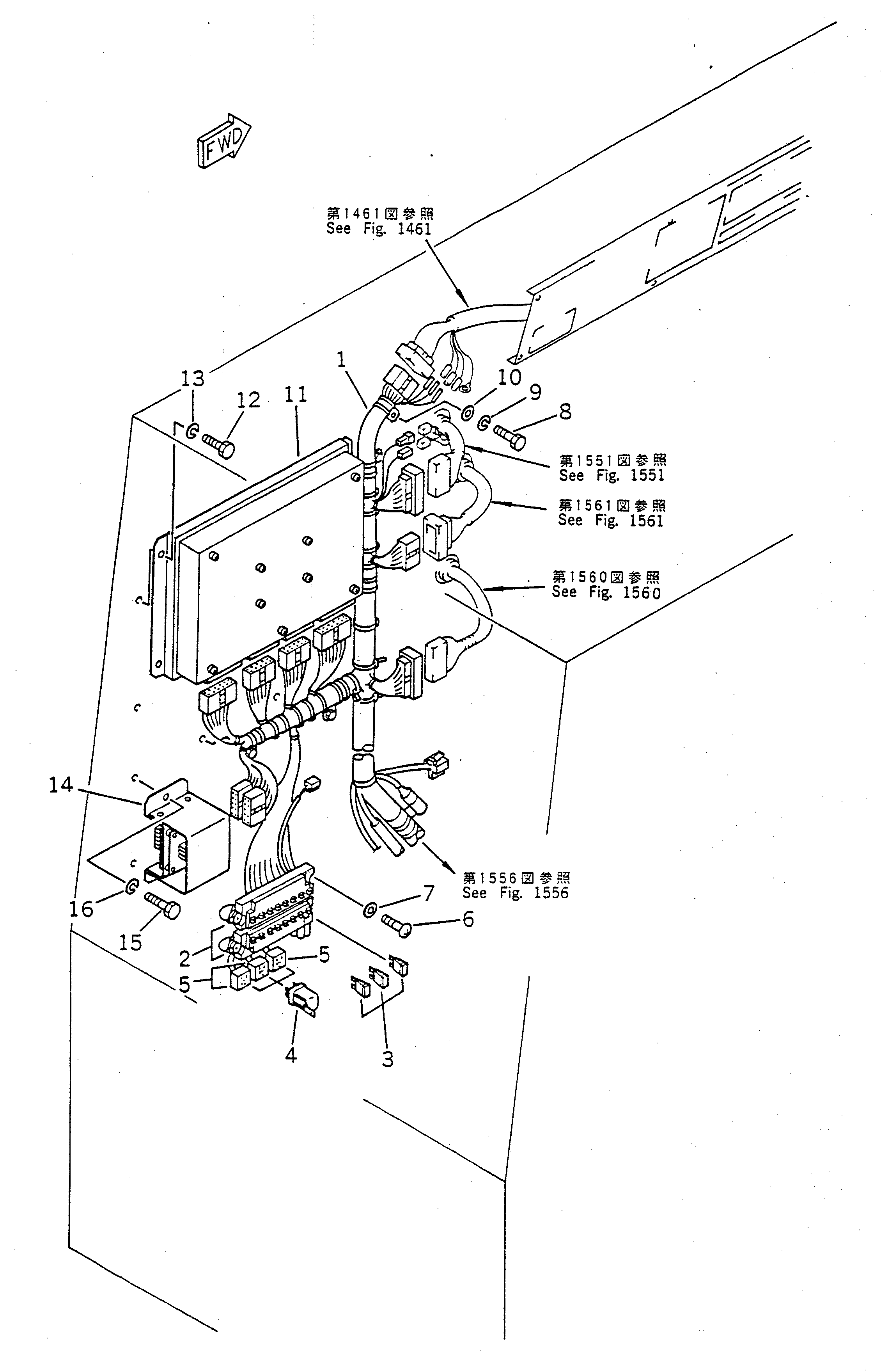 Провод в сборе 23S-878-2630 KOMATSU
