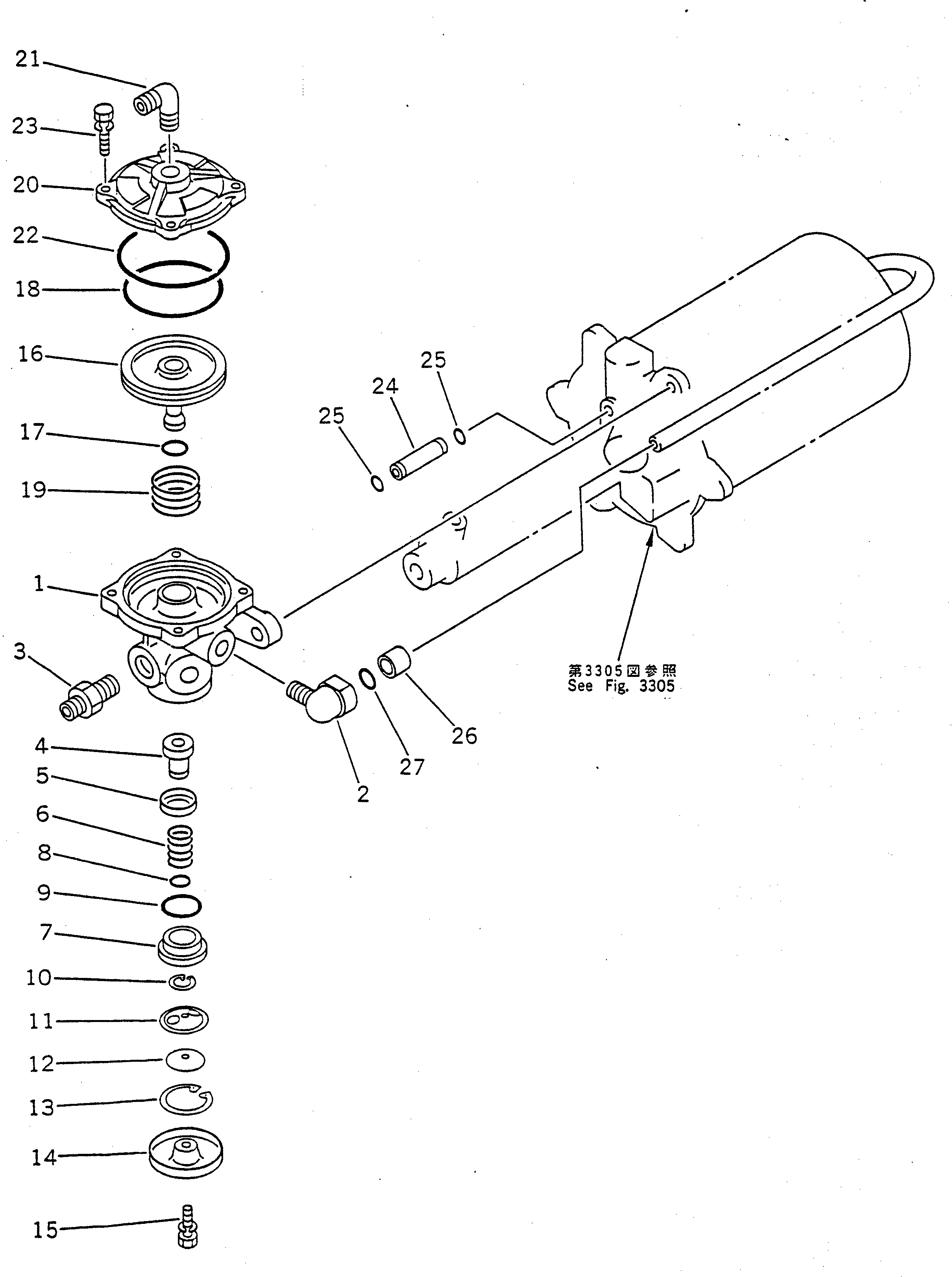 Винт JK0271-0508 KOMATSU