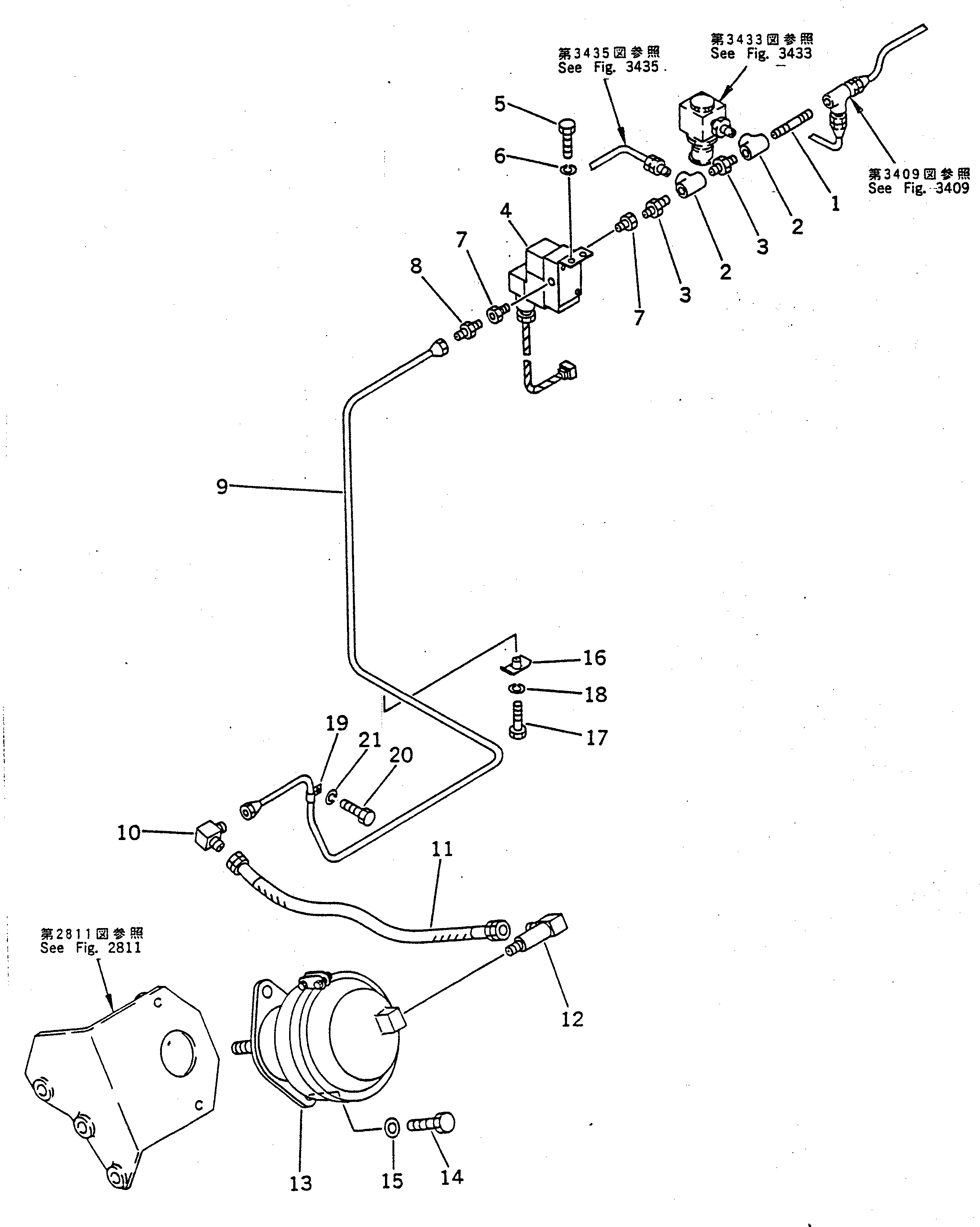 Ниппель 09870-10107 KOMATSU
