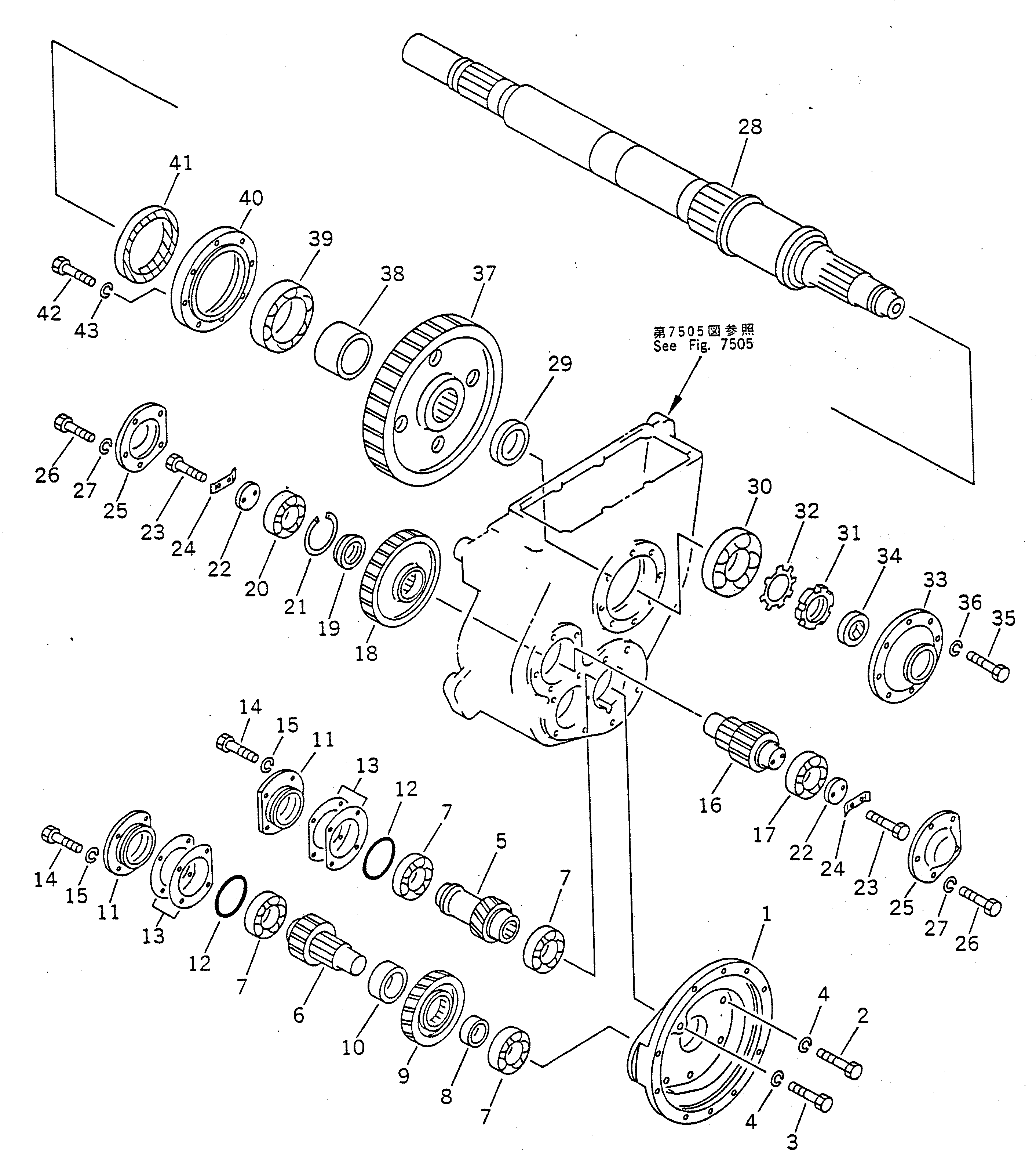 Подшипник 06043-00218 KOMATSU