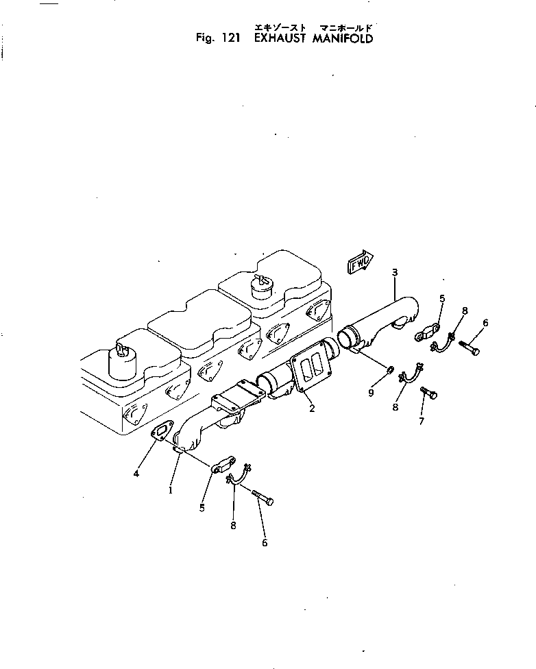 Болт 02010-80795 KOMATSU