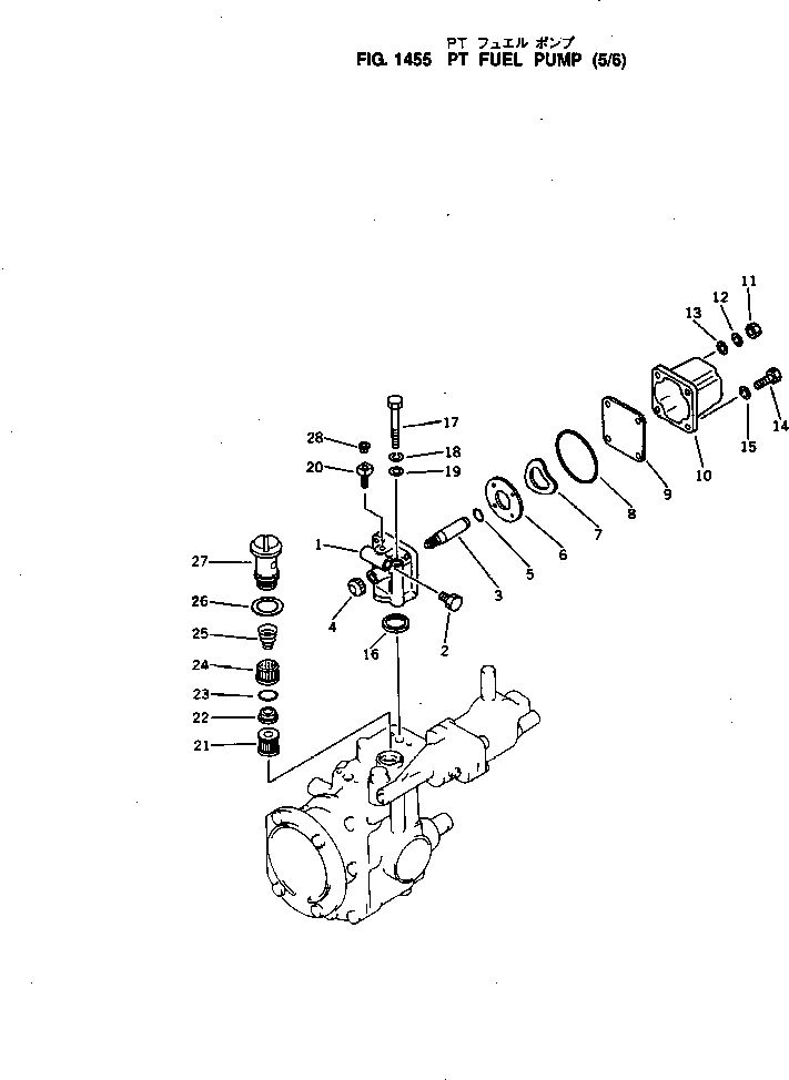 VALVE ASS'Y,SHUTDOWN \0\6610-71-4020 KOMATSU