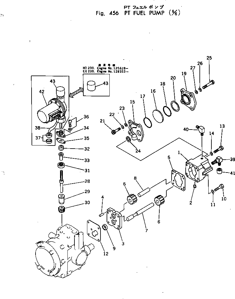 METER 6640-81-5110 KOMATSU