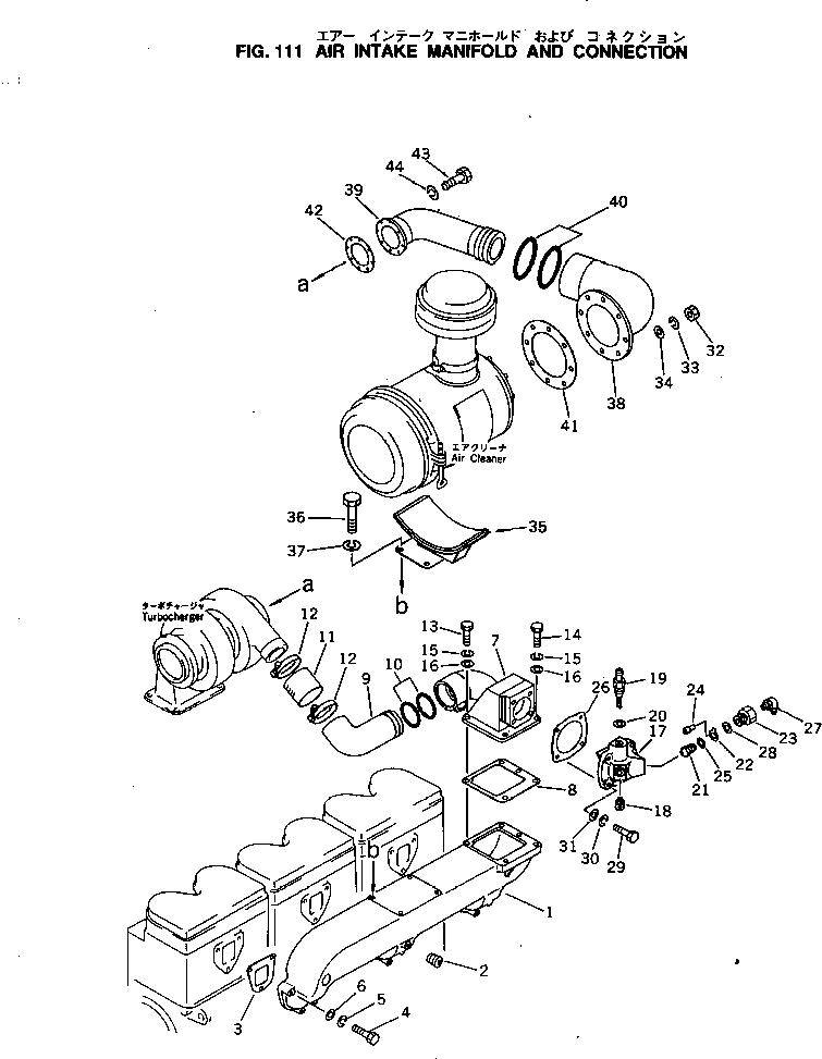 BRACKET,AIR CLEANER 6691-11-4540 KOMATSU