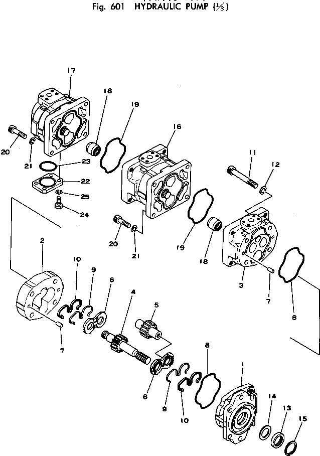 Насос в сборе 705-22-34210 KOMATSU