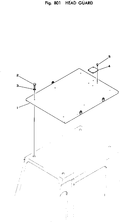 GUARD,HEAD 205-954-6112 KOMATSU