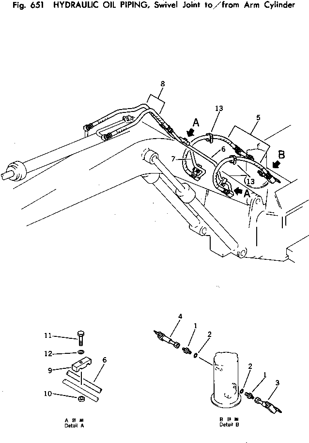 Шланг 07123-00616 KOMATSU