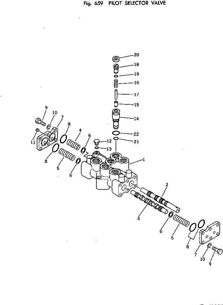 Клапан в сборе 702-15-24000 KOMATSU