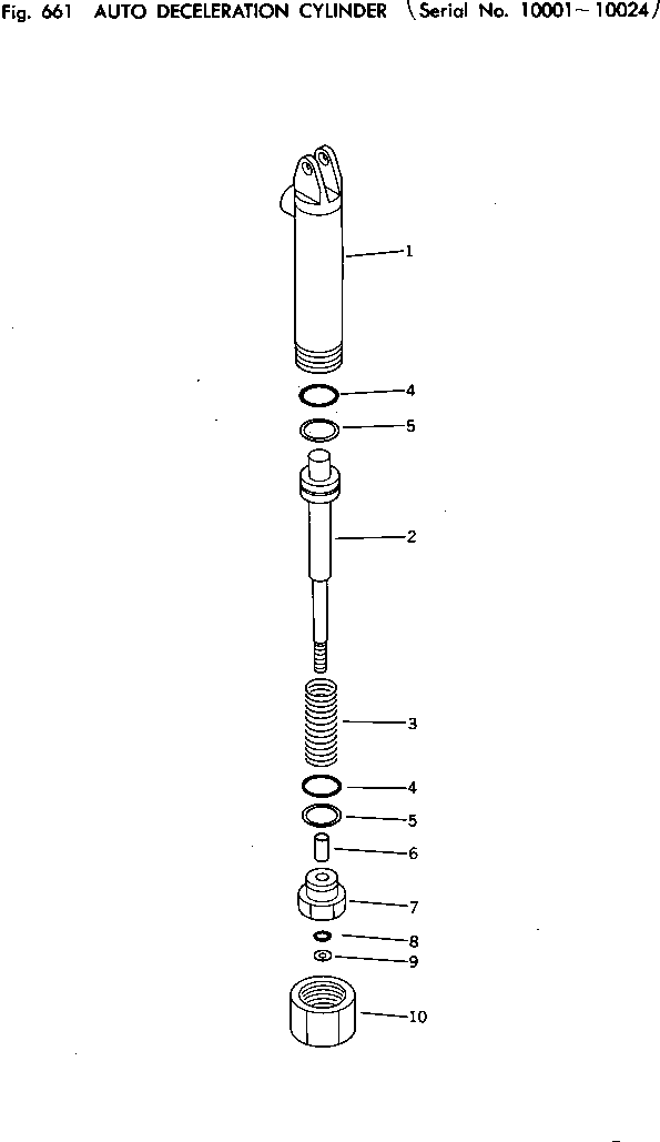 Цилиндр в сборе 20X-62-13700 KOMATSU