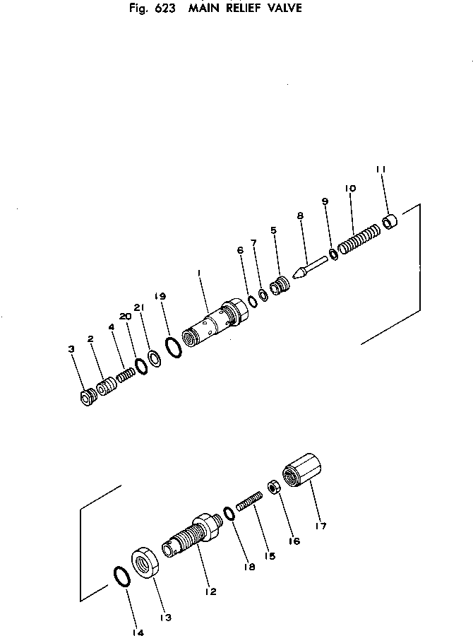 Клапан в сборе (700-84-24003) KOMATSU