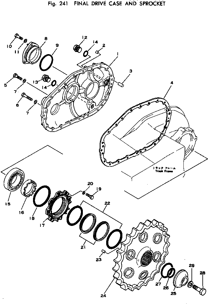 Прокладка 205-27-51131 KOMATSU