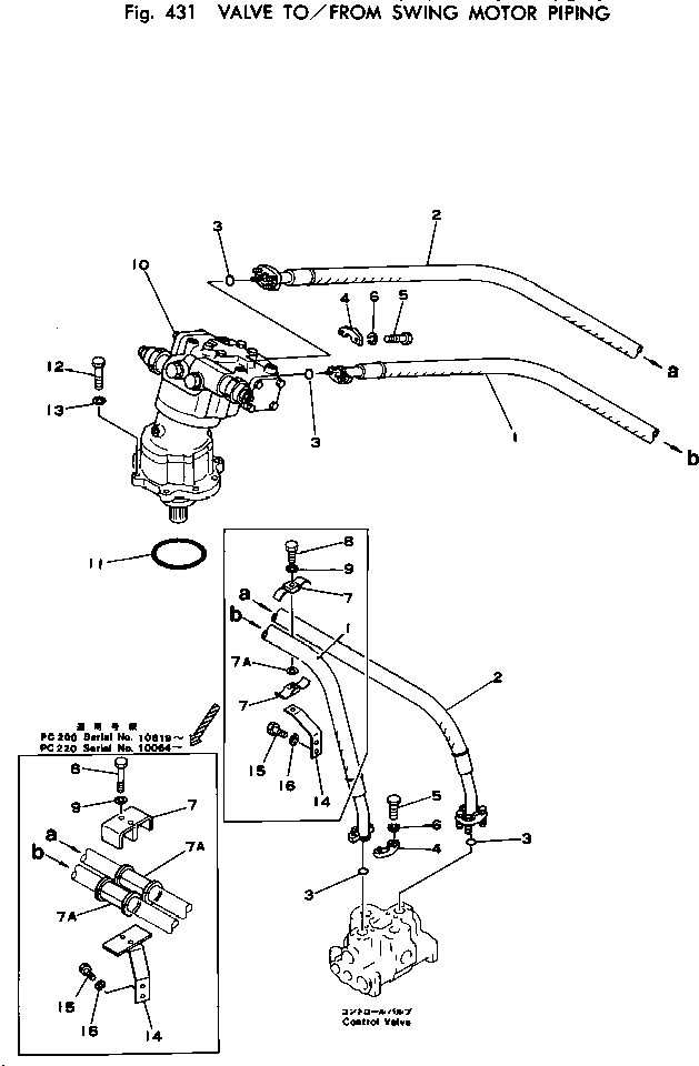 SWING MOTOR ASS'Y (706-75-04700) KOMATSU
