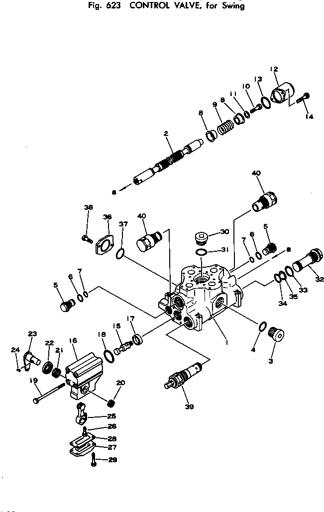 управляющий клапан в сборе 700-91-13001 KOMATSU