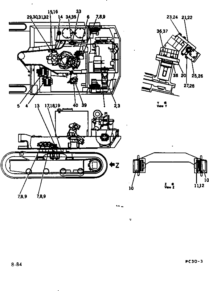 Мотор в сборе 20S-60-12100 KOMATSU
