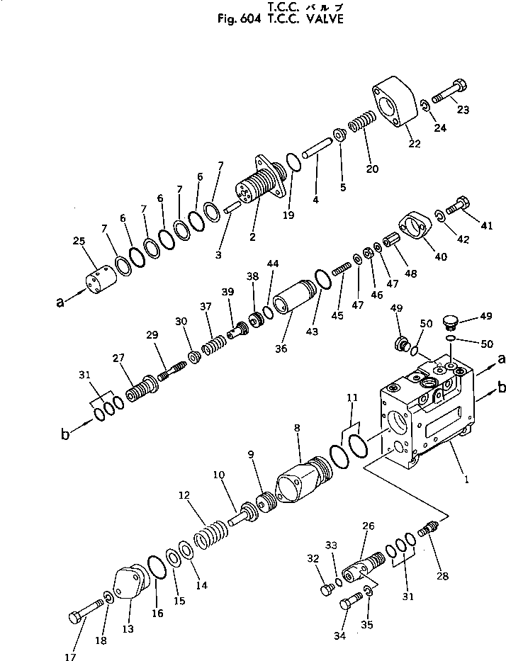 T.C.C. VALVE ASS'Y 706-46-52400 KOMATSU
