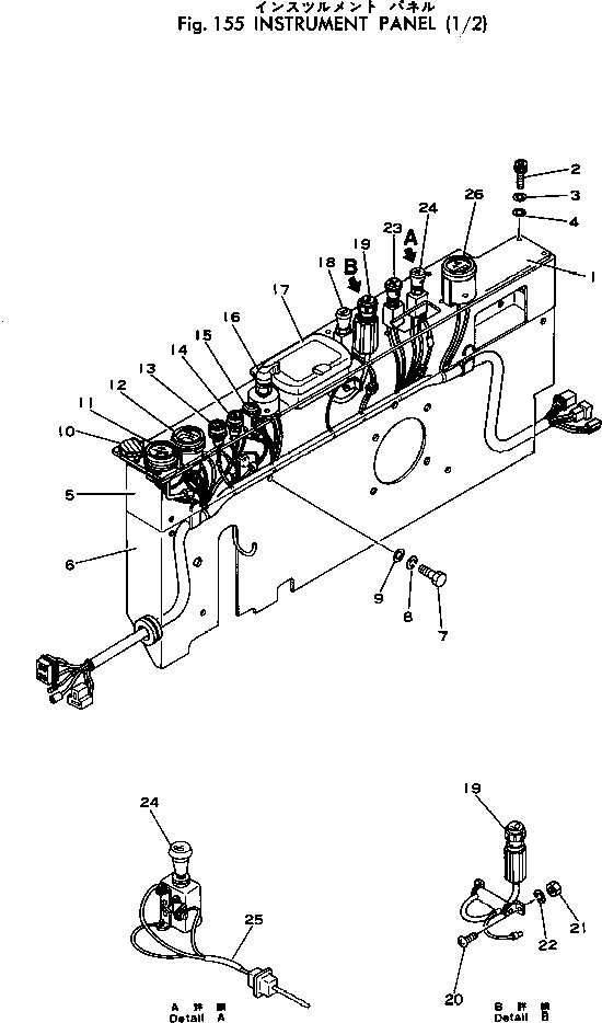 GAUGE,AIR PRESSURE 207-06-11431 KOMATSU