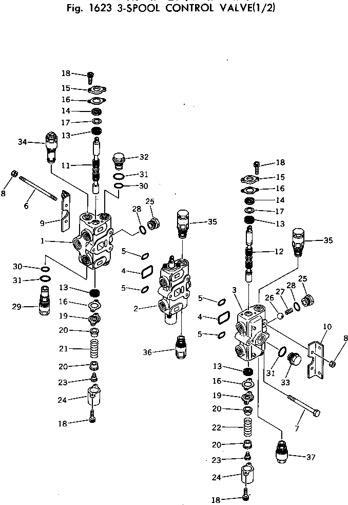 Клапан в сборе 700-23-41000 KOMATSU