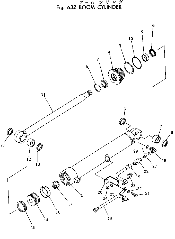Угольник 707-87-11240 KOMATSU