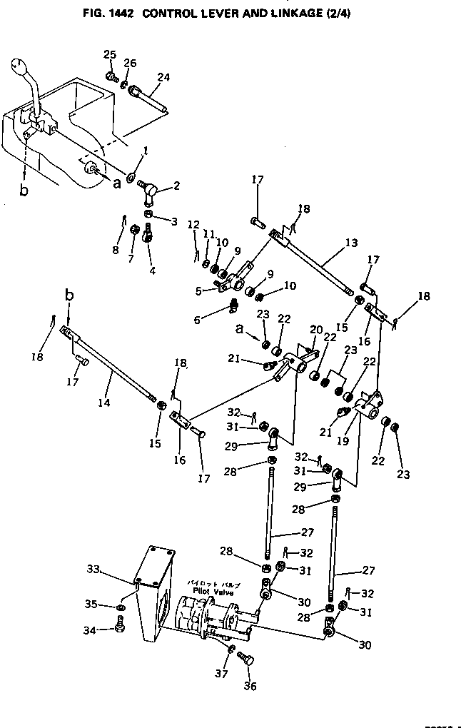 Наконечник тяги 175-61-31180 KOMATSU