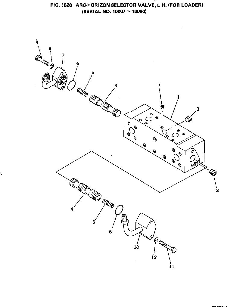 Корпус 209-60-12271 KOMATSU