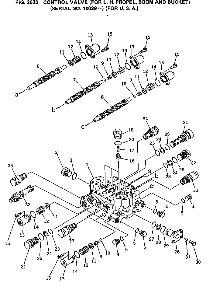 Клапан в сборе 700-93-44001 KOMATSU