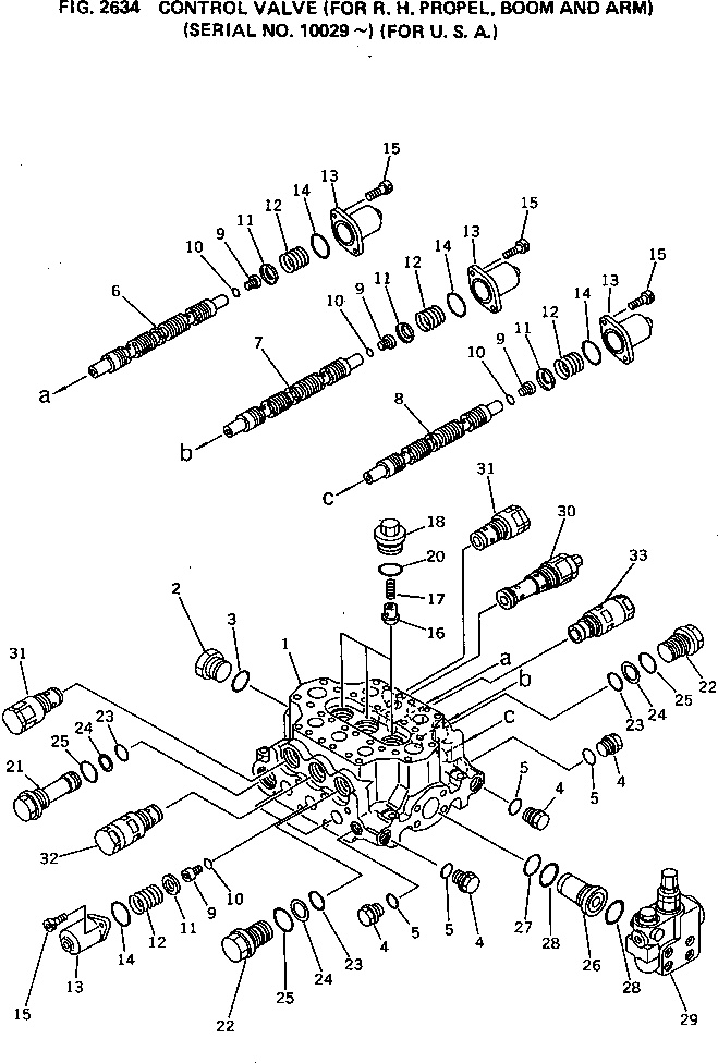 Клапан в сборе (700-90-25002) KOMATSU