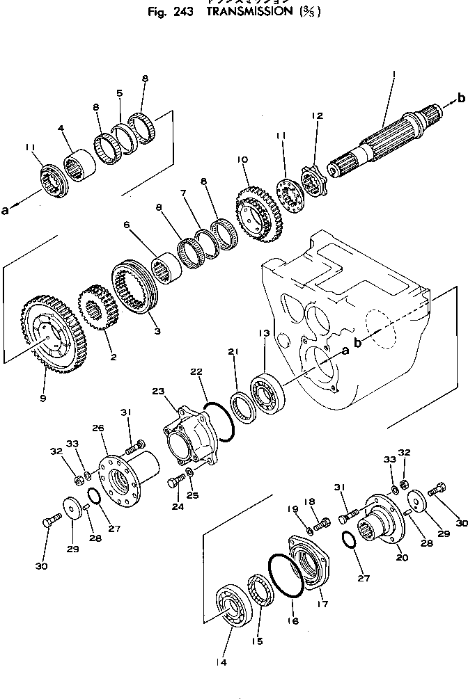 Роликоподшипник 06044-00312 KOMATSU