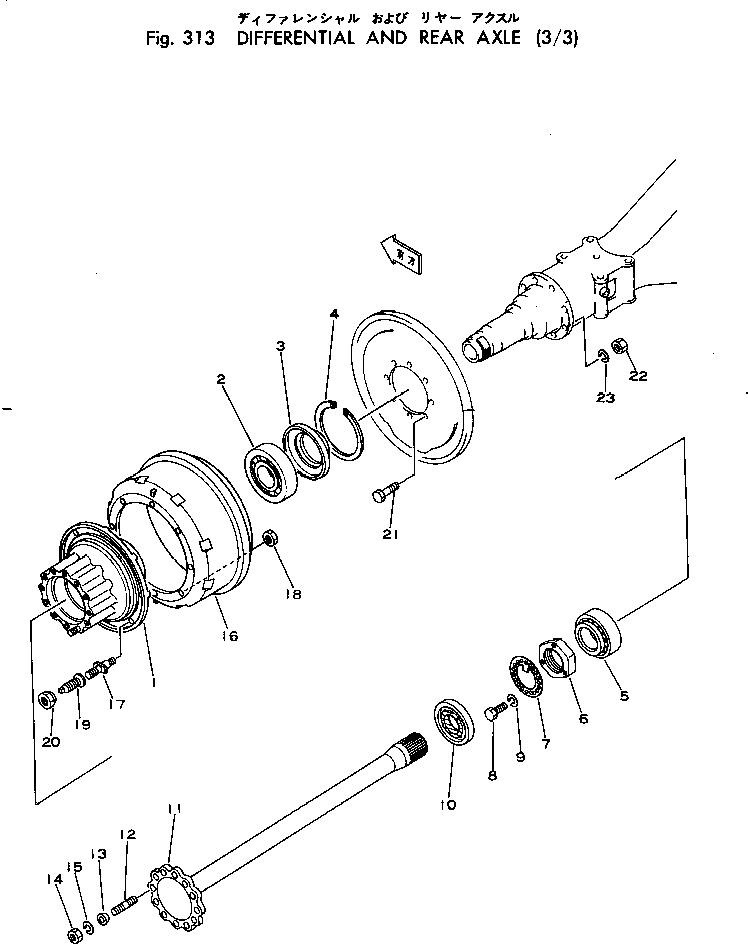 NUT,R.H. IJ9-42333-0200 KOMATSU