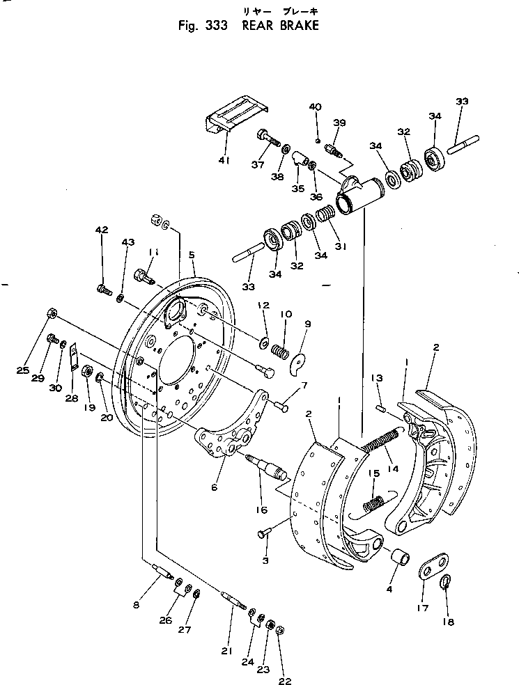 LINING,12MM IJ9-47115-5801 KOMATSU