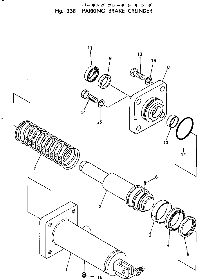 Фиксатор 07160-00604 KOMATSU