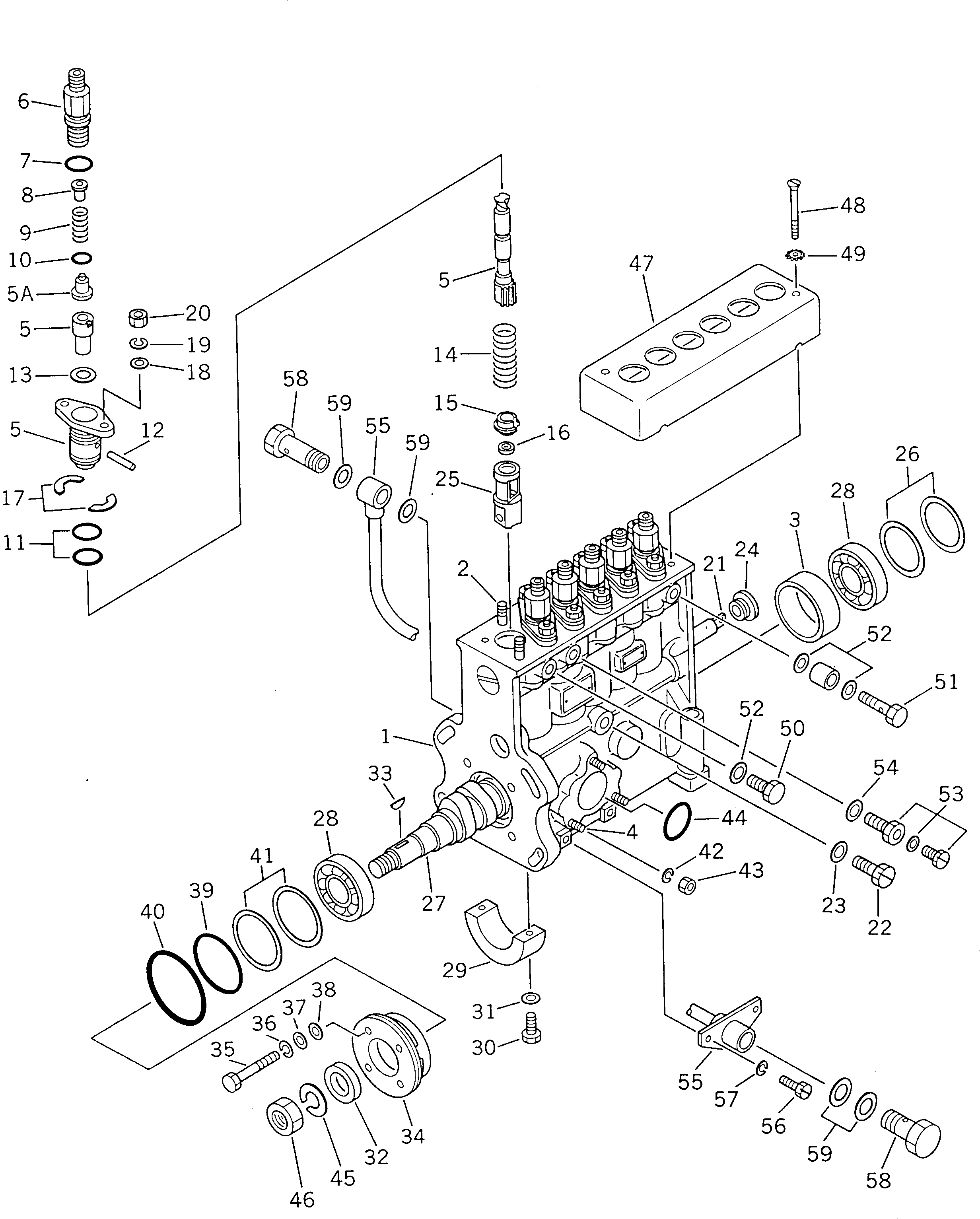 Прокладка DK029311-9040 KOMATSU