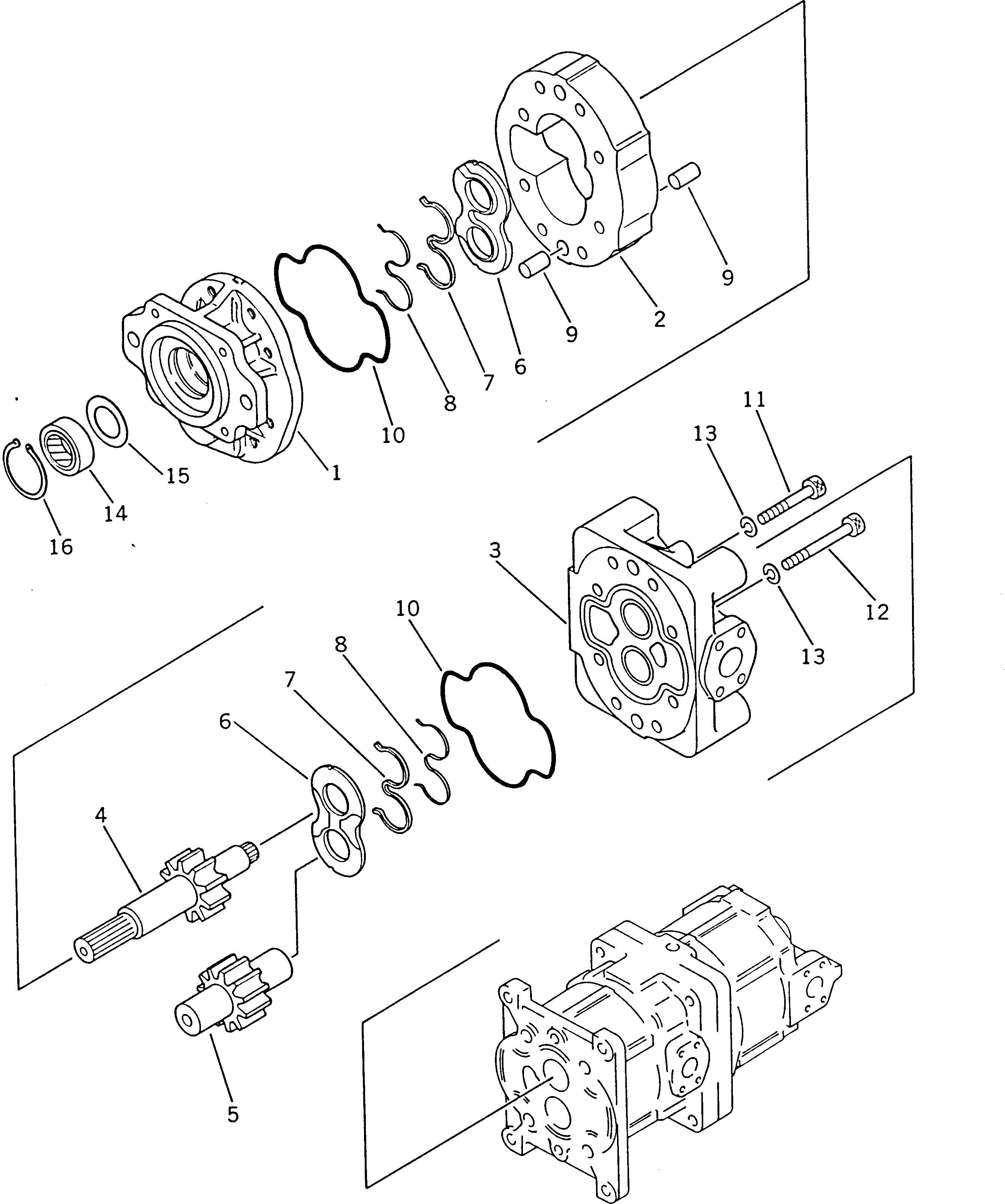 Уплотнительное кольцо круглого сечения 705-17-04410 KOMATSU