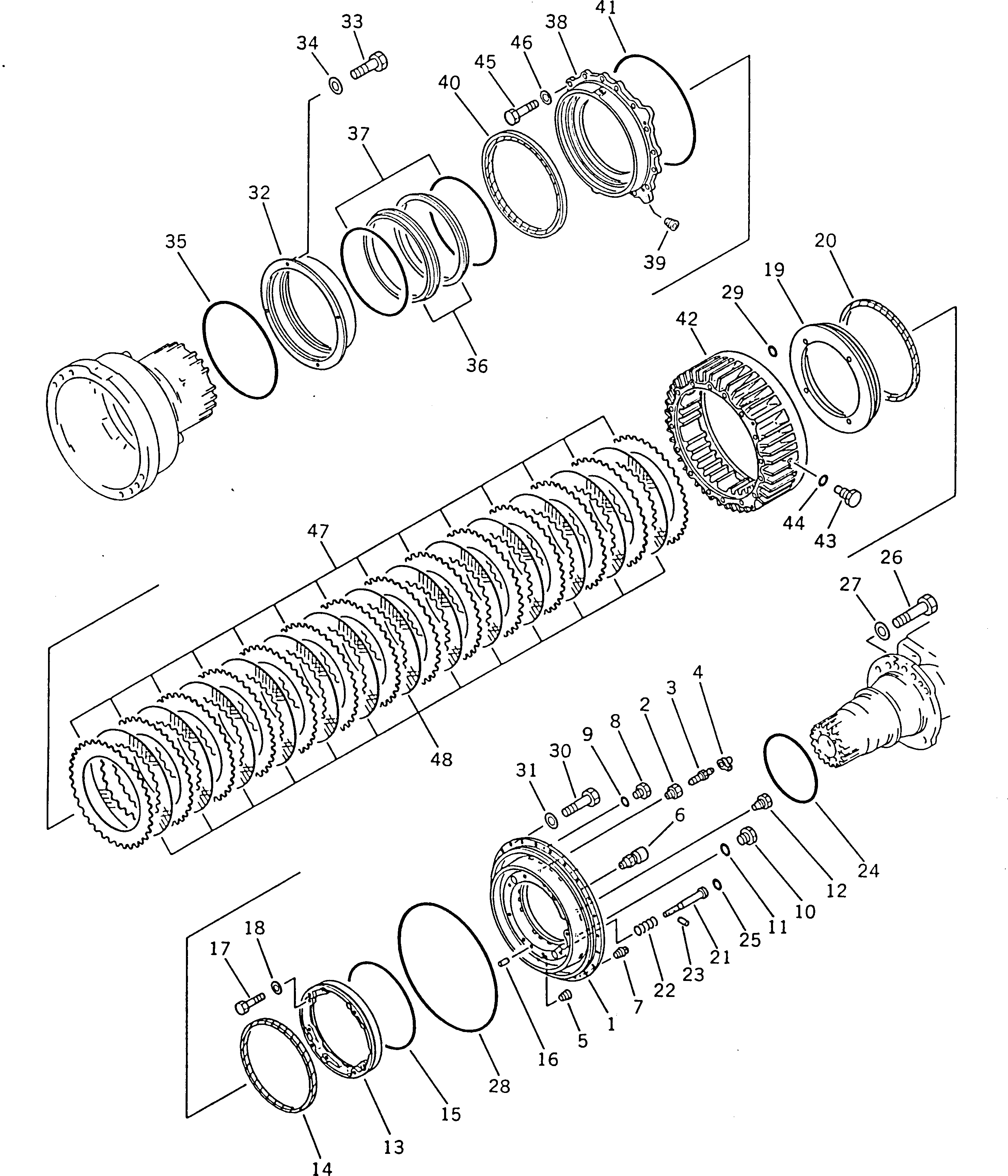 Пробка \1\07043-70211 KOMATSU