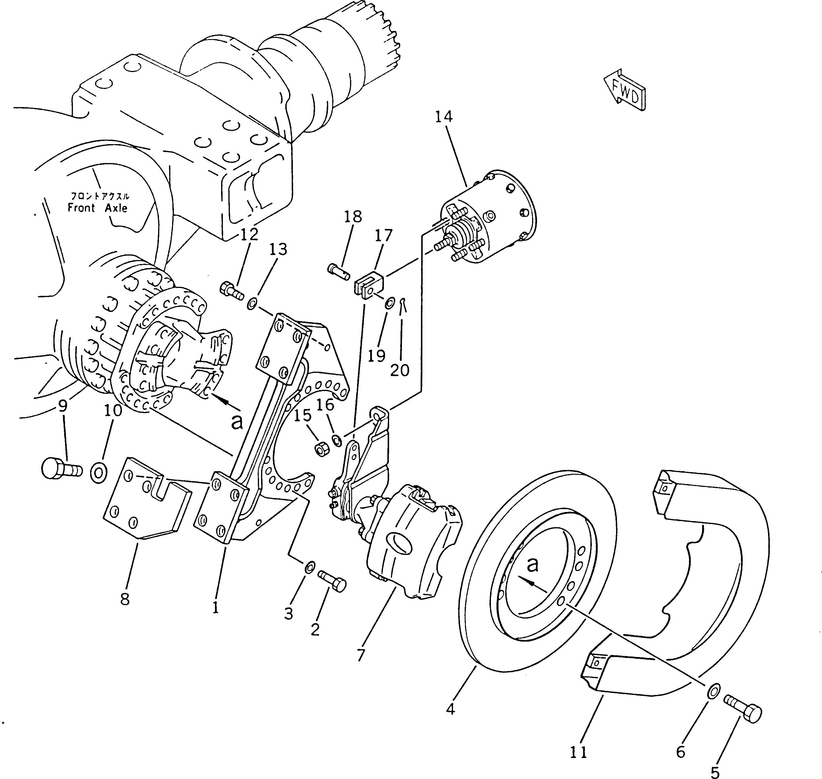 SPRING CYLINDER A. (581-34-51700) KOMATSU