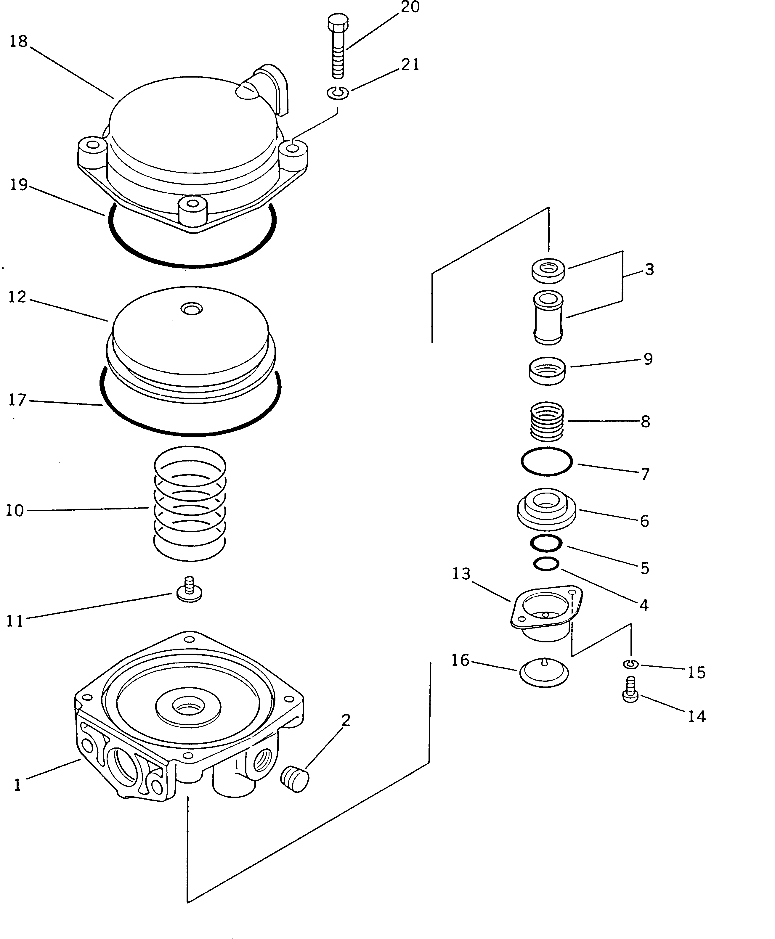 VALVE,RELAY 426-Z82-1200 KOMATSU