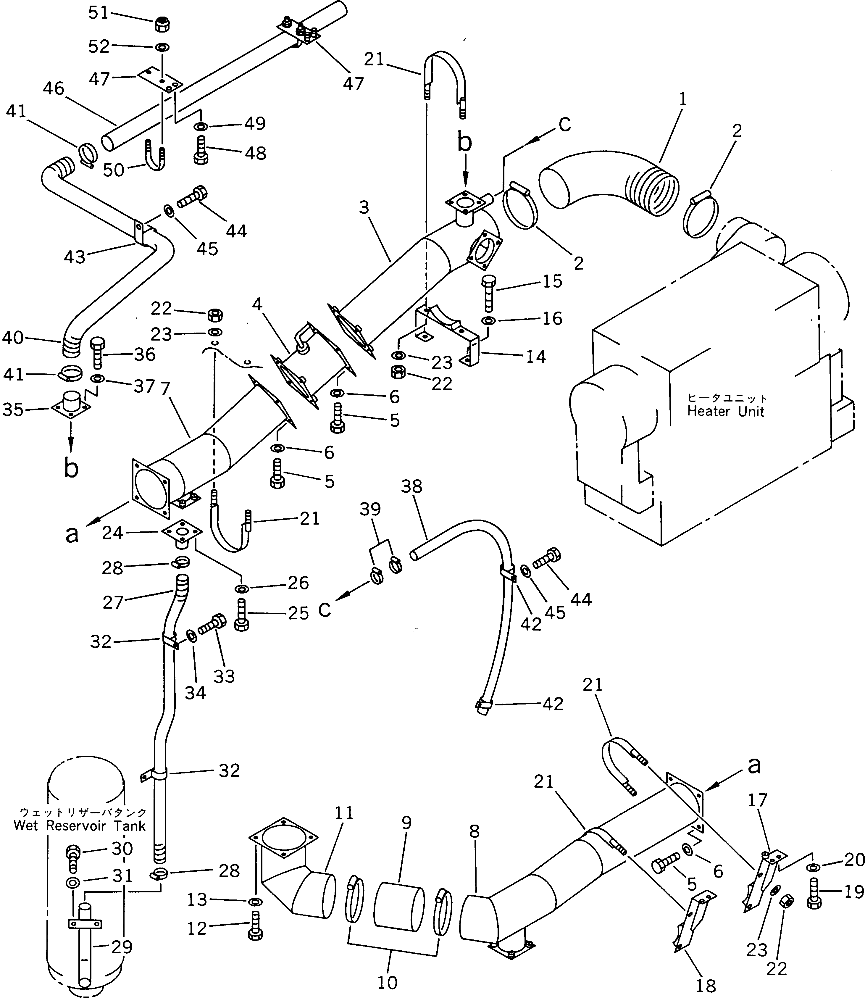 Шланг 07261-32611 KOMATSU