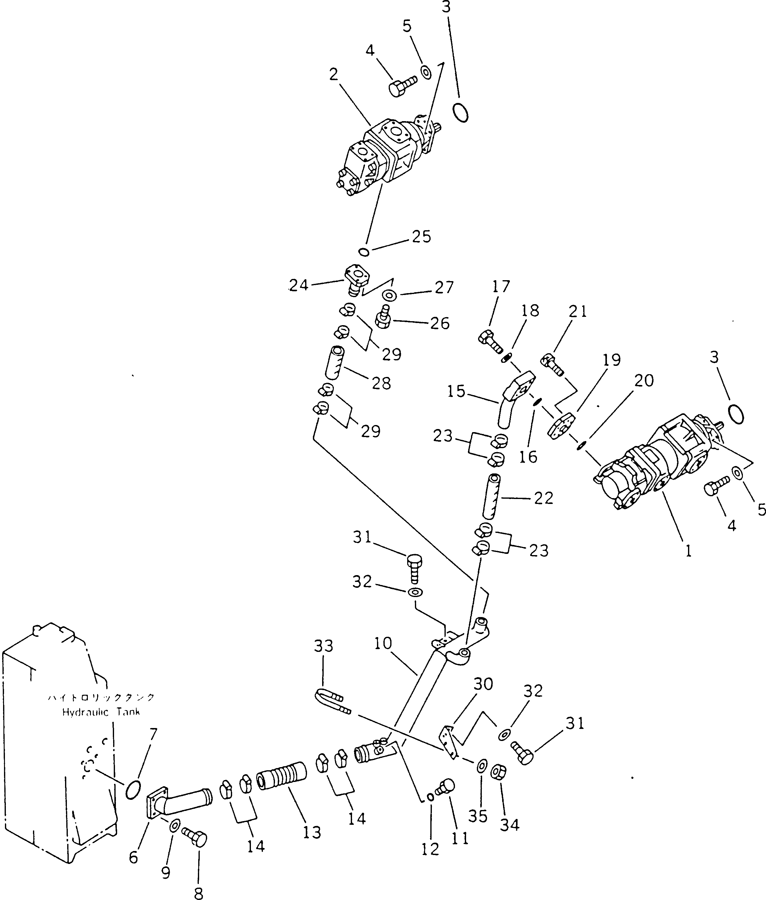 Болт 07260-15816 KOMATSU