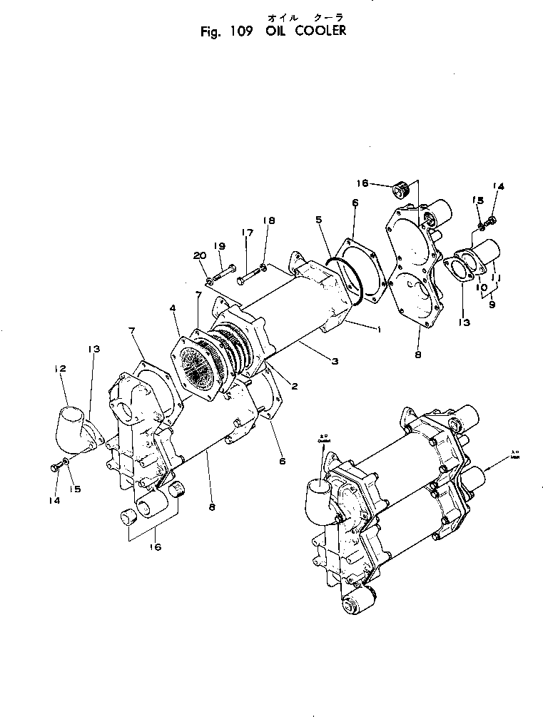 Фланец 281-03-13530 KOMATSU