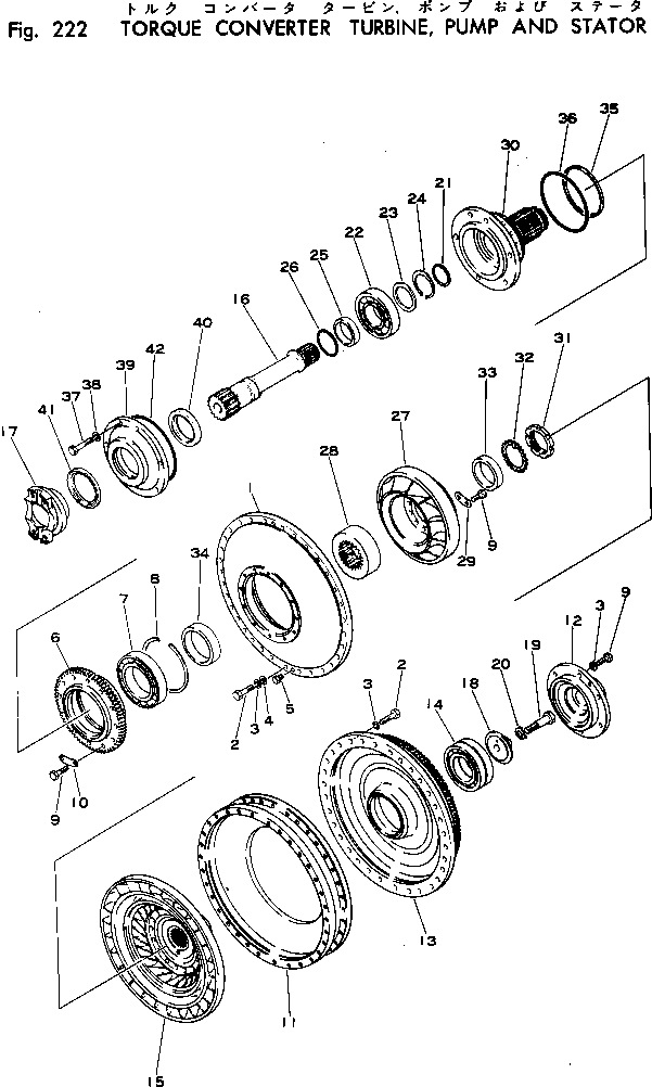 Статор 175-13-12110 KOMATSU