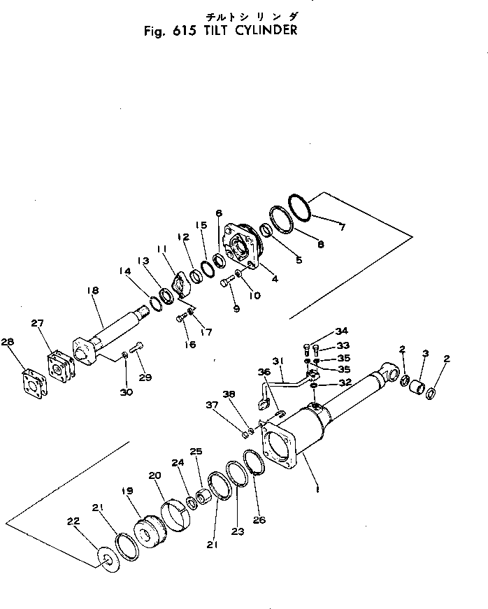 U-образная манжета 154-63-42371 KOMATSU