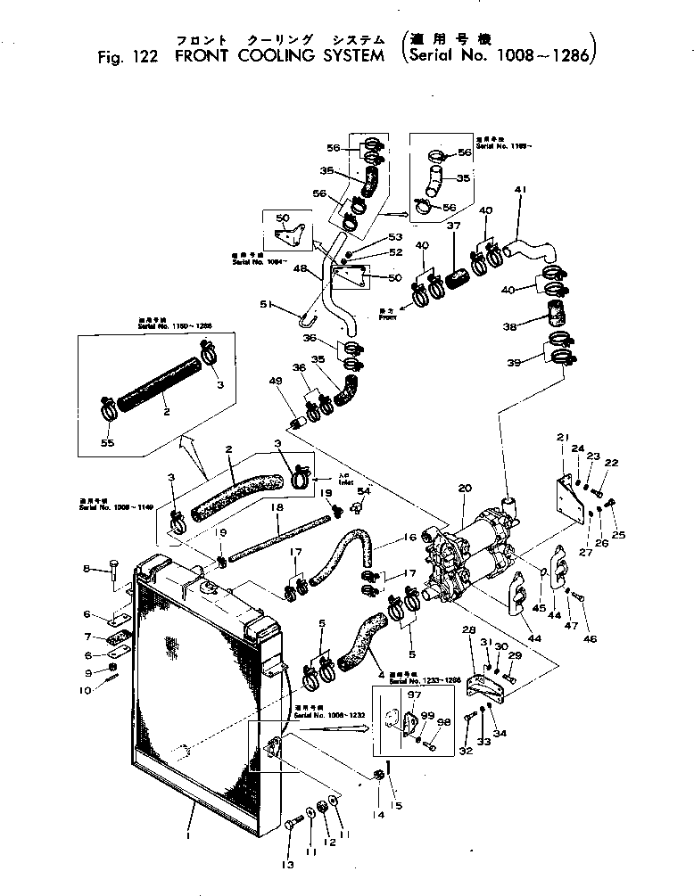 Шланг 07260-00980 KOMATSU