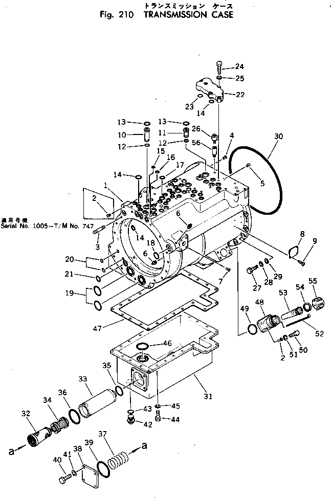 Трансмиссия в сборе 287-15-00100 KOMATSU
