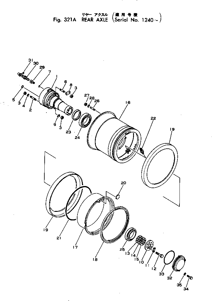 Колесо 287-84-12110 KOMATSU