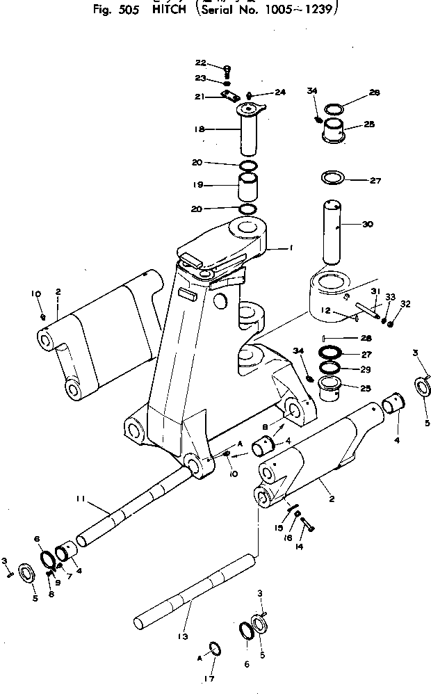 Палец 281-47-11271 KOMATSU