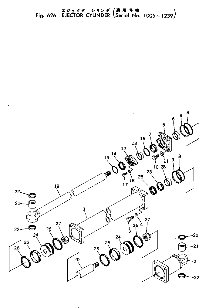 Поршень 07149-01883 KOMATSU