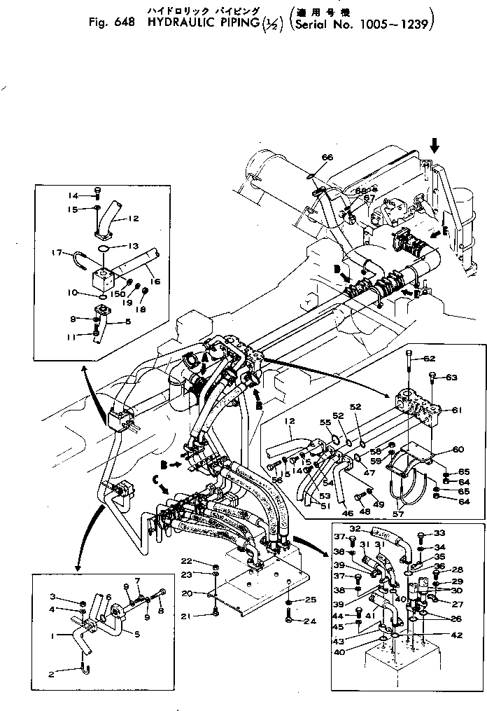 Зажим 07283-18981 KOMATSU