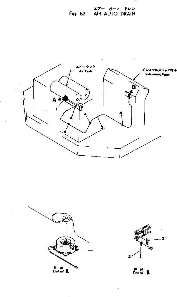 Кабель 281-81-19710 KOMATSU