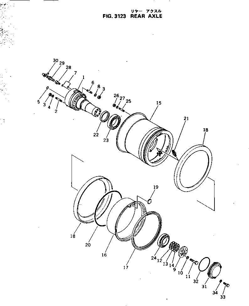 Колесо 287-23-22210 KOMATSU